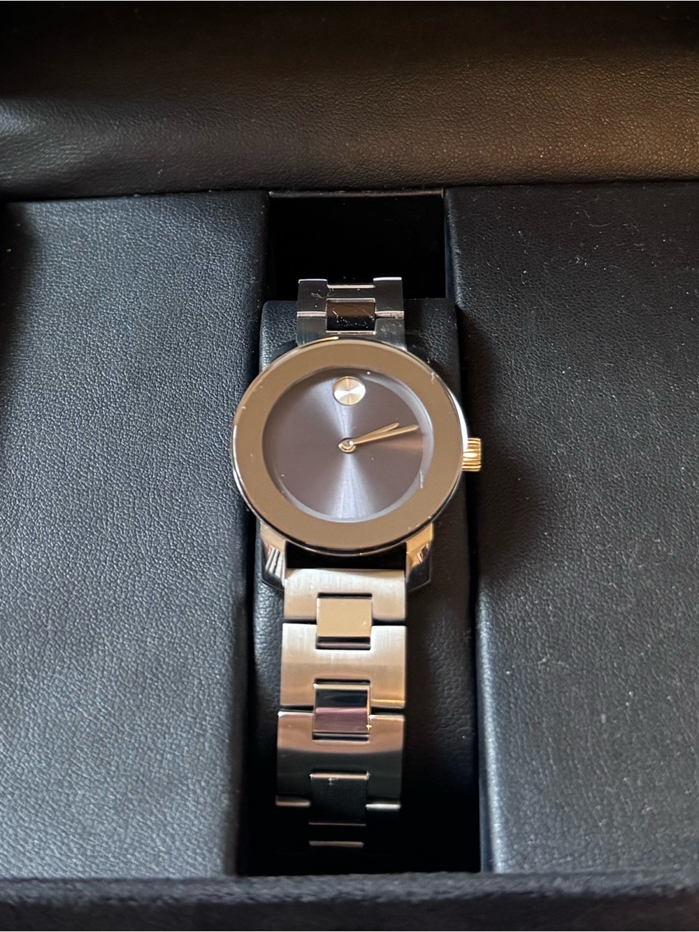 Movado Bold Stainless Steel Watch
